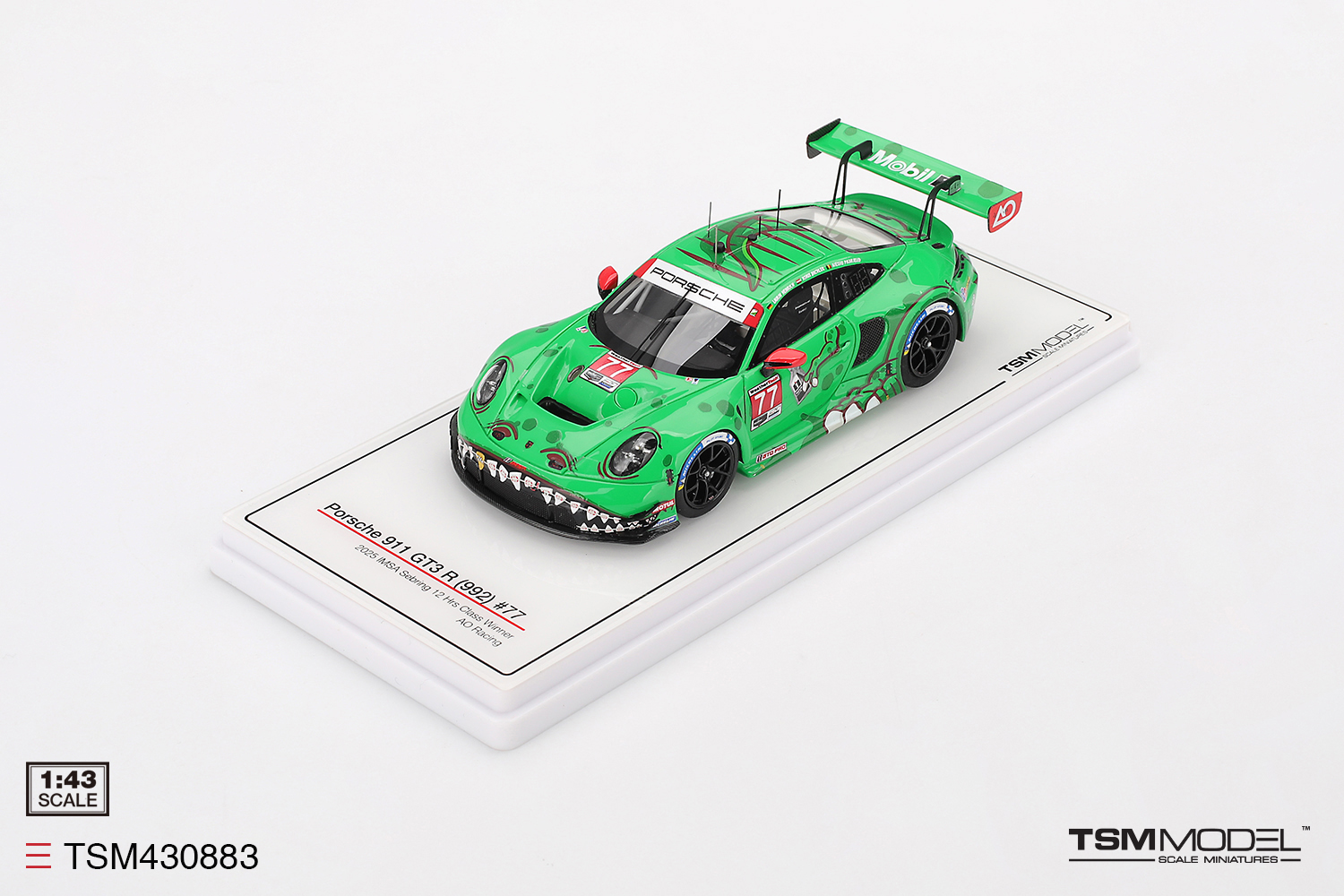 2025 Porsche 911 GT3 Sebring 12H Class Winner Bachler/Heinrich/Picariello